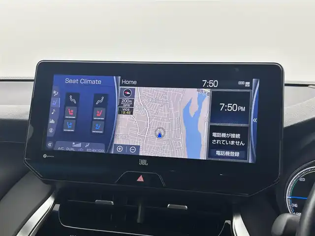 トヨタ ハリアー ハイブリッド Z レザーパッケージ 福井県 2021(令3)年 2.5万km ブラック 純正ディスプレイオーディオ/【Bluetooth/MiraCast/USB/AUX/AM/FM】/JBLサウンドシステム/バックカメラ /衝突軽減ブレーキ/ブラインドスポットモニター/ヘッドアップディスプレイ/レーンキープアシスト/デジタルインナーミラー/ハーフレザーシート/パワーシート （運転席/助手席）/メモリーシート（運転席）/シートヒーター （運転席/助手席）/エアーシート/革巻きステアリング/ステアリングヒーター/ステアリングチルド機構/パワーバックドア/ウィンカー付き電動格納式ミラー/LEDヘッドライド/フォグランプ/オートライト /オートマチックハイビーム/コーナーセンサー/純正１９インチアルミ