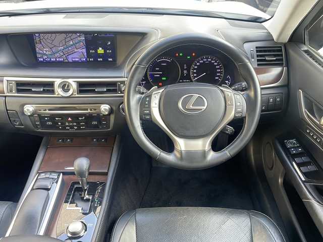 レクサス ＧＳ 450h Iパッケージ 広島県 2012(平24)年 16.4万km ホワイトパールクリスタルシャイン /登録時走行距離/　　　　　　　163139キロ/ワンオーナー/純正ナビ/バックカメラ/地デジ/黒革シート/エアシート/PCS/スペアキー×１/ビルトインETC/新車時整備手帳/　　【保証書】/取扱説明書/