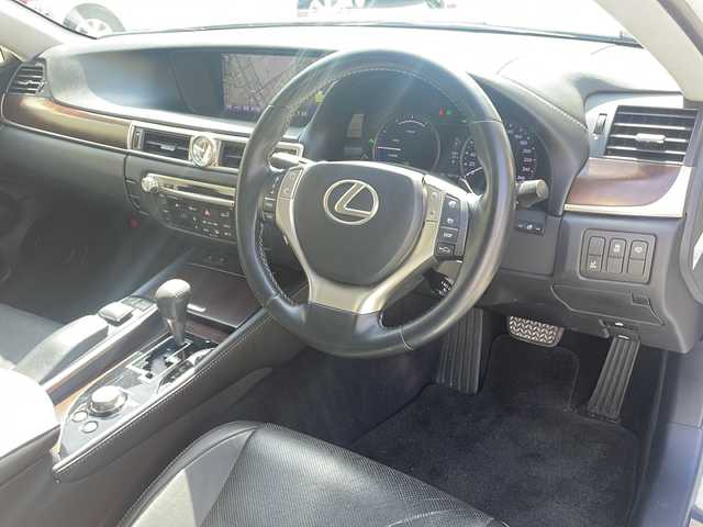 レクサス ＧＳ 450h Iパッケージ 広島県 2012(平24)年 16.4万km ホワイトパールクリスタルシャイン /登録時走行距離/　　　　　　　163139キロ/ワンオーナー/純正ナビ/バックカメラ/地デジ/黒革シート/エアシート/PCS/スペアキー×１/ビルトインETC/新車時整備手帳/　　【保証書】/取扱説明書/