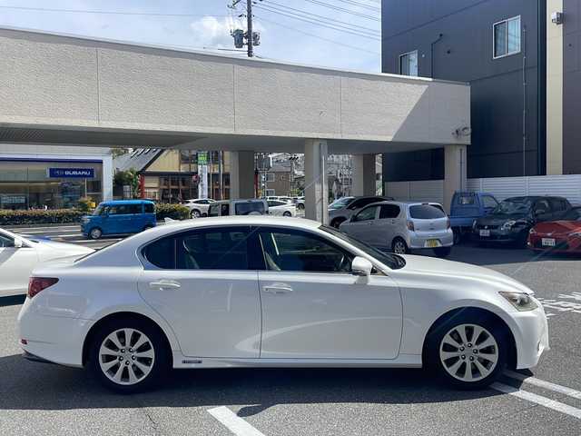 レクサス ＧＳ 450h Iパッケージ 広島県 2012(平24)年 16.4万km ホワイトパールクリスタルシャイン /登録時走行距離/　　　　　　　163139キロ/ワンオーナー/純正ナビ/バックカメラ/地デジ/黒革シート/エアシート/PCS/スペアキー×１/ビルトインETC/新車時整備手帳/　　【保証書】/取扱説明書/