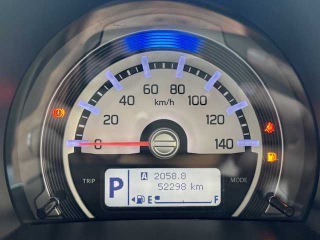 スズキ ハスラー G 埼玉県 2018(平30)年 5.3万km ブルーイッシュブラックパール3 レーダーブレーキサポート/純正ナビ/　　CD/ワンセグ/シートヒーター/アイドリングストップ/プッシュスタート/オートエアコン/スマートキー/禁煙車