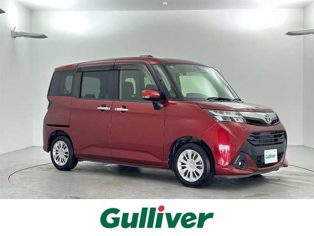トヨタ タンク G 福井県 2019(平31)年 2.9万km ファイアークォーツレッドM 純正ナビ　型式：NSZT-W68T/　CD/DVD/TV/Bluetooth/両側パワースライドドア/4WD/福祉車両/助手席リフトアップシート車　Aタイプ/衝突軽減システム/横滑り防止装置/アイドリングストップ/スマートキー/LED/オートライト/ETC