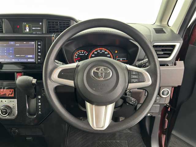 トヨタ タンク G 福井県 2019(平31)年 2.9万km ファイアークォーツレッドM 純正ナビ　型式：NSZT-W68T/　CD/DVD/TV/Bluetooth/両側パワースライドドア/4WD/福祉車両/助手席リフトアップシート車　Aタイプ/衝突軽減システム/横滑り防止装置/アイドリングストップ/スマートキー/LED/オートライト/ETC
