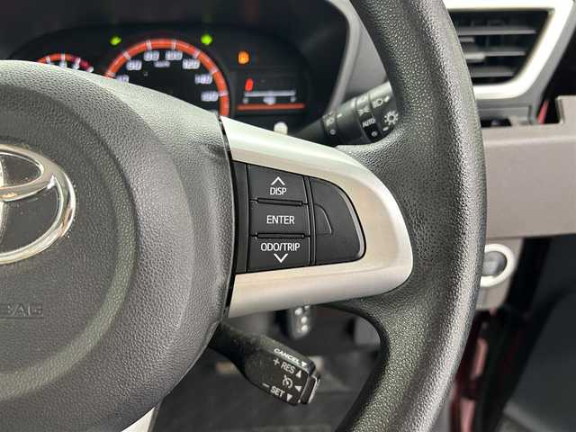 トヨタ タンク G 福井県 2019(平31)年 2.9万km ファイアークォーツレッドM 純正ナビ　型式：NSZT-W68T/　CD/DVD/TV/Bluetooth/両側パワースライドドア/4WD/福祉車両/助手席リフトアップシート車　Aタイプ/衝突軽減システム/横滑り防止装置/アイドリングストップ/スマートキー/LED/オートライト/ETC