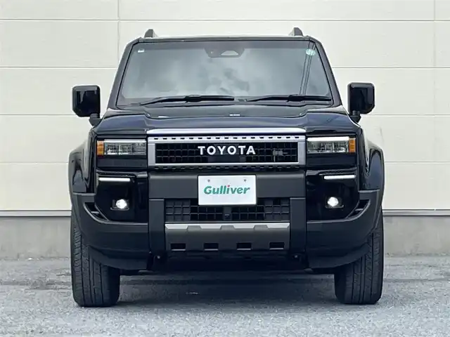 トヨタ ランドクルーザー ２５０ VX 茨城県 2024(令6)年 0.2万km ブラック ワンオーナー/純正メモリーナビ/全方位カメラ/フルセグテレビ/デジタルインナーミラー/セーフティセンス/サンルーフ/黒レザーシート/パワーバックドア/三眼LEDヘッドライト/ルーフレール/シートヒーター/エアーシート/ハンドルヒーター/ダウンヒルアシスト/ETC2.0
