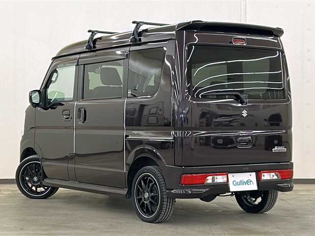 スズキ エブリィ ワゴン PZターボ 道央・札幌 2019(平31)年 2.7万km ムーンライトバイオレットPM /4WD//ターボ//１０インチフローティングナビ//バックカメラ//Ｂｌｕｅｔｏｏｔｈ//ＨＤＭＩ／ＵＳＢ接続/ＣＤ／ＤＶＤ再生/フルセグ//片側パワースライドドア//ＨＩＤオートライト//フォグライト//エンジンスターター//１５インチＡＷ//スマートキー