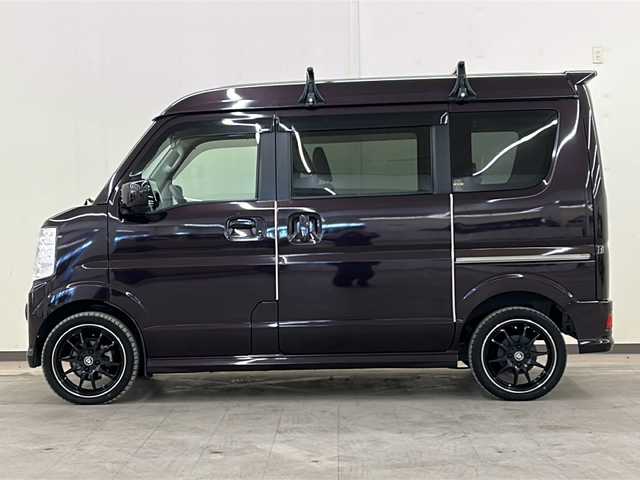 スズキ エブリィ ワゴン PZターボ 道央・札幌 2019(平31)年 2.7万km ムーンライトバイオレットPM /4WD//ターボ//１０インチフローティングナビ//バックカメラ//Ｂｌｕｅｔｏｏｔｈ//ＨＤＭＩ／ＵＳＢ接続/ＣＤ／ＤＶＤ再生/フルセグ//片側パワースライドドア//ＨＩＤオートライト//フォグライト//エンジンスターター//１５インチＡＷ//スマートキー