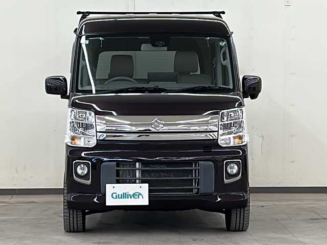 スズキ エブリィ ワゴン PZターボ 道央・札幌 2019(平31)年 2.7万km ムーンライトバイオレットPM /4WD//ターボ//１０インチフローティングナビ//バックカメラ//Ｂｌｕｅｔｏｏｔｈ//ＨＤＭＩ／ＵＳＢ接続/ＣＤ／ＤＶＤ再生/フルセグ//片側パワースライドドア//ＨＩＤオートライト//フォグライト//エンジンスターター//１５インチＡＷ//スマートキー