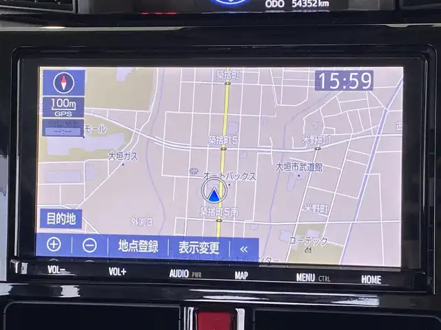 トヨタ ルーミー カスタムG－T 岐阜県 2021(令3)年 5.5万km パールホワイトⅢ 純正ナビ（フルセグＴＶ/Bluetooth/CD/DVD）/パノラミックビューモニター/アダプティブクルーズコントロール/衝突被害軽減システム/横滑り防止装置/コーナーセンサー/両側パワースライドドア/前席シートヒーター/コンフォートパッケージ/フルフラットシート/アイドリングストップ/ビルトインＥＴＣ２．０/スペアキー/LEDヘッドライト/オートライト/純正15インチAW/純正フロアマット/純正ドアバイザー