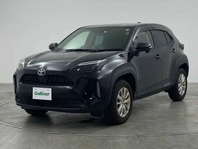 トヨタ ヤリスクロス G 群馬県 2023(令5)年 2.2万km ブラックマイカ ワンオーナー/プッシュスタート/スマートキー/スペアキー/レーダークルーズコントロール/ビルトインETC2.0/バックカメラ/ディスプレイオーディオ/純正アルミホイール/コーナーセンサー/レーンキープアシスト/オートライト/オートマチックハイビーム/LEDヘッドライト
