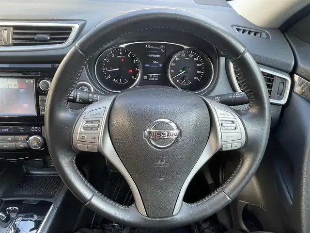 日産 エクストレイル 20X ブラック エクストリーマーX 岐阜県 2015(平27)年 7.3万km バーニングレッド (株)IDOMが運営する【じしゃロン多治見店】の自社ローン専用車両になります。こちらは現金またはオートローンご利用時の価格です。自社ローンご希望の方は別途その旨お申付け下さい。/4WD/純正ナビ/　（DVD/フルセグ/Bluetooth）/アラウンドビューモニター/後側方車両検知/クルーズコントロール/ステアリングリモコン/ETC/ヒーテッドミラー/前席シートヒーター/前後コーナーセンサー/LEDヘッドライト/オートライト/フォグランプ/横滑り防止装置/純正アルミ