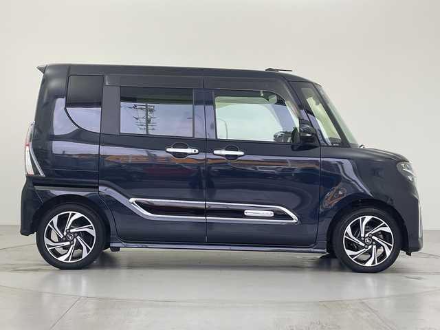 ダイハツ タント カスタム RS スタイルセレクション 愛知県 2022(令4)年 1.9万km パールブラック ハーフレザーシート/前席シートヒーター/カロッツェリアメモリナビ・フルセグTV/　SD/Bluetooth/パノラマビューモニター/スマートアシスト/・衝突回避支援ブレーキ機能/・車線逸脱警報機能/・ブレーキ制御付誤発進抑制機能/・先行車発進お知らせ機能/・アダプティブクルーズコントロール/・アダプティブドライビングビーム/・衝突警報機能/・ふらつき警報/・サイドビューランプ/・路側逸脱警報/・標識認識機能/純正１５インチアルミホイール/LEDヘッドライト/プッシュスタート/ETC/保証書/取扱説明書