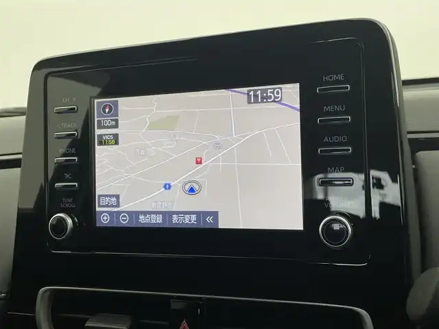 トヨタ アクア G 宮城県 2024(令6)年 0.4万km アーバンカーキ 純正ディスプレイオーディオナビ　/パノラミックビューモニター　/ＢＳＭ　/ＲＣＴＡ　/追従クルーズ　/クリアランスソナー　/ＬＥＤヘッドランプ　/トヨタセーフティセンス　/ＥＴＣ　/前後ドライブレコーダー　/１００Ｖ電源/オートライト/スマートキー/プッシュスタート/禁煙車