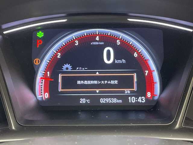 ホンダ シビック ハッチバック ホンダセンシング 愛知県 2019(平31)年 3万km 白 ・純正ナビ ＜TV・BT＞/・バックカメラ/・ドライブレコーダー/・クルコン/・ETC/・シートヒーター /・衝突被害軽減システム/・盗難防止装置/・レーンアシスト/・ABS/・オートハイビーム/・SRSエアバッグ（運転席/助手席/サイド/カーテン）/・LEDヘッドライト/・純正フルエアロパーツ/・ホンダセンシング