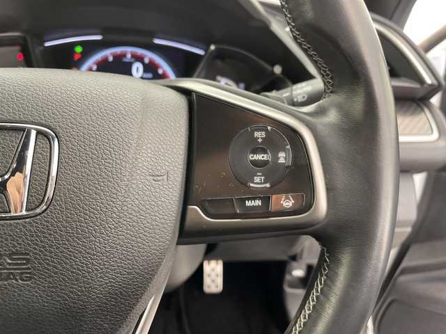 ホンダ シビック ハッチバック ホンダセンシング 愛知県 2019(平31)年 3万km 白 ・純正ナビ ＜TV・BT＞/・バックカメラ/・ドライブレコーダー/・クルコン/・ETC/・シートヒーター /・衝突被害軽減システム/・盗難防止装置/・レーンアシスト/・ABS/・オートハイビーム/・SRSエアバッグ（運転席/助手席/サイド/カーテン）/・LEDヘッドライト/・純正フルエアロパーツ/・ホンダセンシング