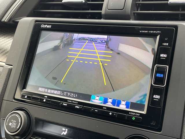 ホンダ シビック ハッチバック ホンダセンシング 愛知県 2019(平31)年 3万km 白 ・純正ナビ ＜TV・BT＞/・バックカメラ/・ドライブレコーダー/・クルコン/・ETC/・シートヒーター /・衝突被害軽減システム/・盗難防止装置/・レーンアシスト/・ABS/・オートハイビーム/・SRSエアバッグ（運転席/助手席/サイド/カーテン）/・LEDヘッドライト/・純正フルエアロパーツ/・ホンダセンシング