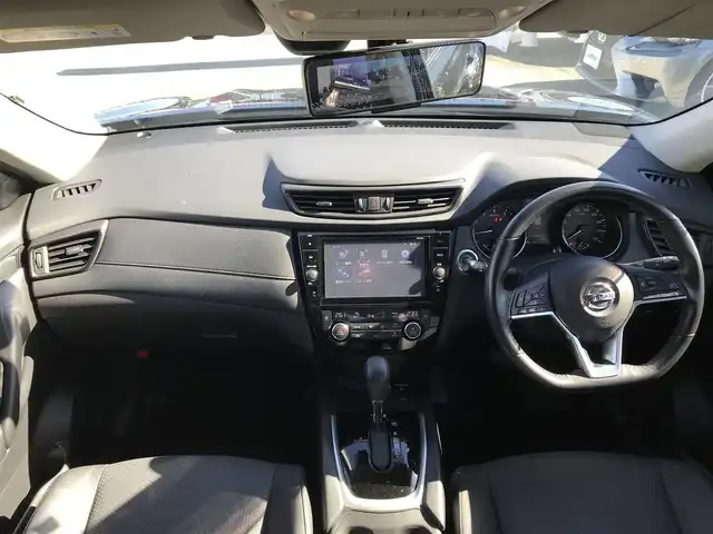 日産 エクストレイル 20X 富山県 2018(平30)年 6.5万km ダイヤモンドブラック 4WD/冬タイヤ積込み/フリップダウンモニター/純正ナビ/フルセグTV/Bluetooth/全周囲カメラ/ドライブレコーダー/デジタルインナーミラー/プロパイロット/衝突被害軽減ブレーキ/コーナーセンサー/レーンキープアシスト/レーダークルーズコントロール/電動リアゲート/プッシュスタート/スマートキー/LEDヘッドライト/オートライト/ETC