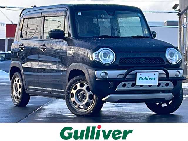 スズキ ハスラー G 道北・旭川 2015(平27)年 6.2万km ブルーイッシュブラックパール3 /4WD//禁煙車//ワンオーナー//社外ナビ//CD/DVD/フルセグTV/HDD/SD/iPod/VTR//D席シートヒーター//レーダーブレーキサポート//誤発進抑制機能//エマージェンシーストップシグナル//ESP//ヒルディセントコントロール//トラクションコントロール//前後ドライブレコーダー//ETC//オートライト//社外フロアマット//社外AW夏タイヤ積込//フロントバンパーガード//スペアキー1本//社外エンジンスターター//取扱説明書//保証書