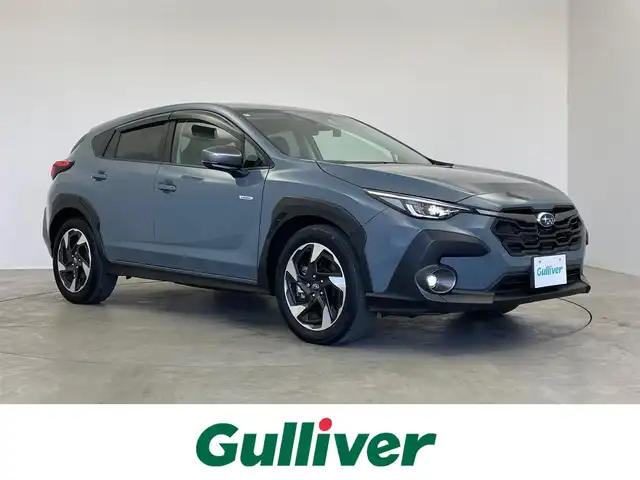 スバル クロストレック リミテッド 埼玉県 2024(令6)年 0.4万km グレー アイサイトセイフティプラス　純正１１．６インチナビ　マルチビューモニター　ＥＴＣ　前後ドライブレコーダー　レーダークルーズコントロール　メモリシート　シートヒーター　ステアリングヒーター　オートライト