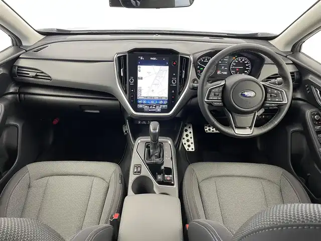 スバル クロストレック リミテッド 埼玉県 2024(令6)年 0.4万km グレー アイサイトセイフティプラス　純正１１．６インチナビ　マルチビューモニター　ＥＴＣ　前後ドライブレコーダー　レーダークルーズコントロール　メモリシート　シートヒーター　ステアリングヒーター　オートライト