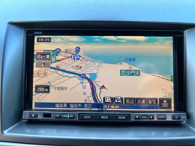 マツダ ＭＰＶ 23T 福岡県 2008(平20)年 14.3万km スパークリングブラックマイカ 純正ナビ/（AM/FM/CD/DVD/ワンセグTV）/後部座席1列目オッドマン/両側パワースライドドア/TCS/ビルドインETC/オートライト/フォグランプ/電格ミラー/スペアキー×１/保証書/取扱説明書