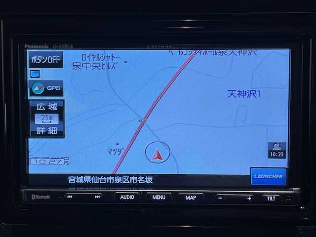 スズキ ソリオ G 宮城県 2024(令6)年 1万km スーパーブラックパール 衝突被害軽減システム/レーンキープアシスト/クリアランスソナー/オートライト/プッシュスタート/社外ナビ/バックカメラ/Bluetooth/CD/片側パワースライドドア/ドライブレコーダー/純正フロアマット/横滑り防止装置/ドアバイザー