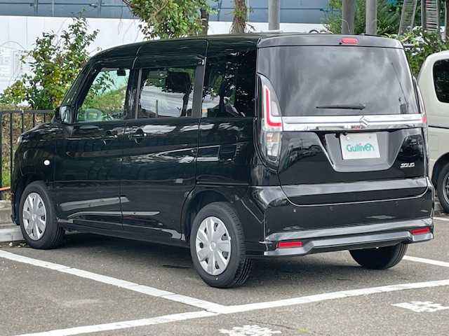 スズキ ソリオ G 宮城県 2024(令6)年 1万km スーパーブラックパール 衝突被害軽減システム/レーンキープアシスト/クリアランスソナー/オートライト/プッシュスタート/社外ナビ/バックカメラ/Bluetooth/CD/片側パワースライドドア/ドライブレコーダー/純正フロアマット/横滑り防止装置/ドアバイザー