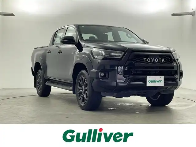 トヨタ ハイラックス Z GRスポーツ 福井県 2022(令4)年 1.8万km アティチュードブラックマイカ 8インチディスプレイオーディオ/【AM/FM/Bluetooth/フルセグTV】/全方位カメラ/衝突軽減ブレーキ/車線逸脱警報機能/クルーズコントロール（追従有）/パワーシート/オートライト/LEDヘッドライド/プッシュスタート/スマートキー/アイドリングストップ