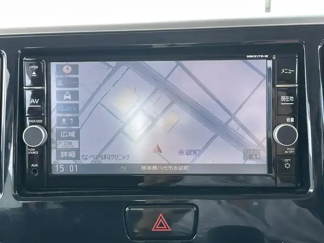 日産 デイズ ルークス ハイウェイスター Xターボ 熊本県 2018(平30)年 6.5万km スパークリングレッド/ブラック ディーラーオプションナビ/・AM/FM/CD/DVD/SD/BT/フルセグTV/・アラウンドビューモニター/ETC/インテリジェントエマージェンシーブレーキ/車線逸脱警報/片側パワースライドドア/オートライト/LEDヘッドランプ/ハイビームアシスト/純正14インチアルミホイール/サンシェード/インテリジェントキー/プッシュスタート