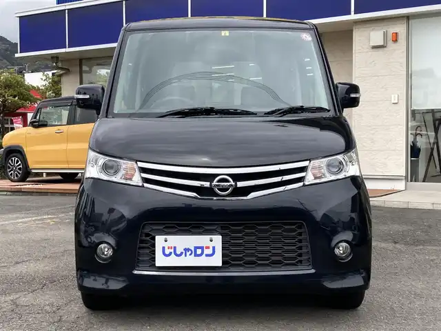 日産 ルークス ハイウェイスター 静岡県 2012(平24)年 4.8万km ブルーイッシュブラック (株)IDOMが運営する【じしゃロン焼津店】の自社ローン専用車両になります。こちらは現金またはオートローンご利用時の価格です。自社ローンご希望の方は別途その旨お申付け下さい/【じしゃロン個店占有の為　落札禁止】/Pioneer　carrozzeriaナビ(AVIC-MRZ007)/FM/AM/フルセグ/CD/DVD/SD/片側パワースライドドア/HIDヘッドライト/オートライト/純正アルミホイール/フォグランプ/ドアバイザー/スマートキー/プッシュスタート/スペアキー1本/取説/保証書