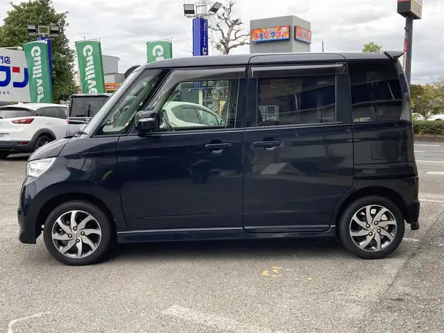 日産 ルークス ハイウェイスター 静岡県 2012(平24)年 4.8万km ブルーイッシュブラック (株)IDOMが運営する【じしゃロン焼津店】の自社ローン専用車両になります。こちらは現金またはオートローンご利用時の価格です。自社ローンご希望の方は別途その旨お申付け下さい/【じしゃロン個店占有の為　落札禁止】/Pioneer　carrozzeriaナビ(AVIC-MRZ007)/FM/AM/フルセグ/CD/DVD/SD/片側パワースライドドア/HIDヘッドライト/オートライト/純正アルミホイール/フォグランプ/ドアバイザー/スマートキー/プッシュスタート/スペアキー1本/取説/保証書