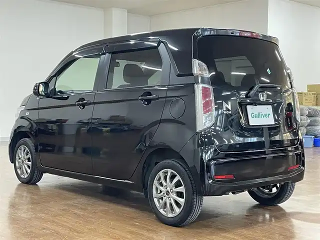 ホンダ Ｎ ＷＧＮ G 道央・札幌 2018(平30)年 10.1万km クリスタルブラックパール 4WD/社外メモリナビ/・ワンセグTV/CD/DVD/BT/SD/バックカメラ/横滑り防止装置/前席シートヒーター/プッシュスタート/スマートキー/純正ラバーマット/ドアバイザー/電動格納ミラー/ヘッドライトレベライザー/社外14インチAW/社外AW付冬タイヤ積込/・155/65R14 ’18製 4mm/保証書/取扱説明書