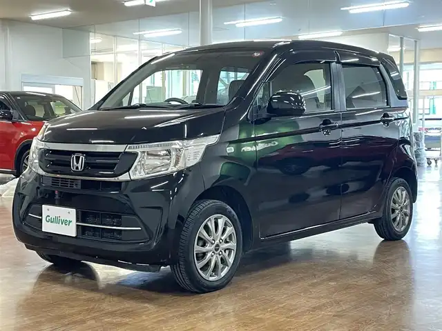ホンダ Ｎ ＷＧＮ G 道央・札幌 2018(平30)年 10.1万km クリスタルブラックパール 4WD/社外メモリナビ/・ワンセグTV/CD/DVD/BT/SD/バックカメラ/横滑り防止装置/前席シートヒーター/プッシュスタート/スマートキー/純正ラバーマット/ドアバイザー/電動格納ミラー/ヘッドライトレベライザー/社外14インチAW/社外AW付冬タイヤ積込/・155/65R14 ’18製 4mm/保証書/取扱説明書