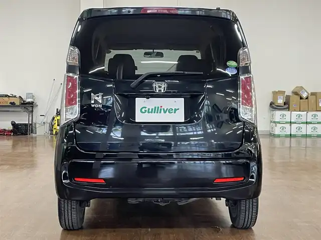 ホンダ Ｎ ＷＧＮ G 道央・札幌 2018(平30)年 10.1万km クリスタルブラックパール 4WD/社外メモリナビ/・ワンセグTV/CD/DVD/BT/SD/バックカメラ/横滑り防止装置/前席シートヒーター/プッシュスタート/スマートキー/純正ラバーマット/ドアバイザー/電動格納ミラー/ヘッドライトレベライザー/社外14インチAW/社外AW付冬タイヤ積込/・155/65R14 ’18製 4mm/保証書/取扱説明書