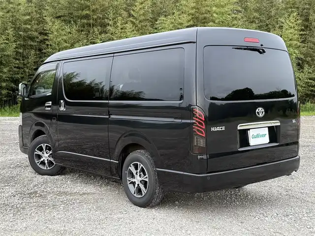 トヨタ ハイエース GL ロング 兵庫県 2020(令2)年 3.6万km 黒 ワンオーナー/全方位モニター/純正ナビ/フルセグTV/純正後席モニター/デジタルインナーミラー/パワースライドドア/プリクラッシュセーフティ/オートマチックハイビーム/純正15インチAW/LEDヘッドライト/プッシュスタート＆スマートキー