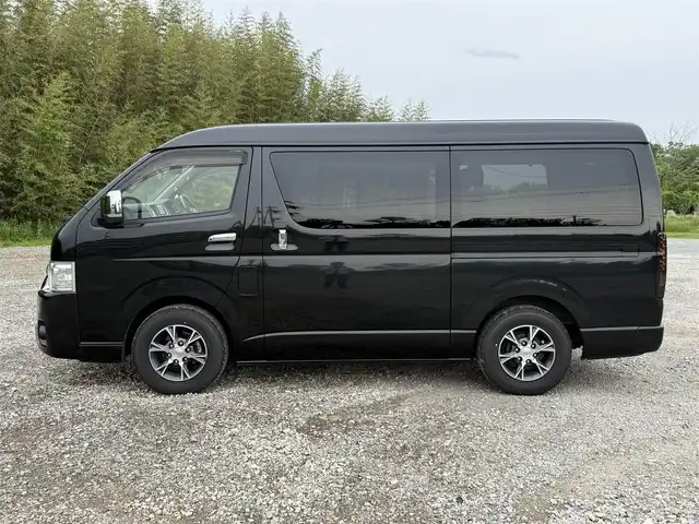 トヨタ ハイエース GL ロング 兵庫県 2020(令2)年 3.6万km 黒 ワンオーナー/全方位モニター/純正ナビ/フルセグTV/純正後席モニター/デジタルインナーミラー/パワースライドドア/プリクラッシュセーフティ/オートマチックハイビーム/純正15インチAW/LEDヘッドライト/プッシュスタート＆スマートキー