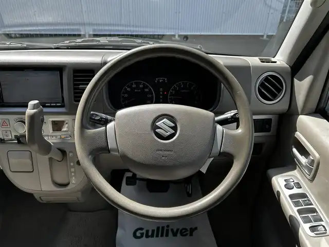 スズキ エブリィ ワゴン PZターボ スペシャル 和歌山県 2009(平21)年 12.1万km シルキーシルバーメタリック carrozzariaナビ(フルセグTV/FM/AM/CD/DVD/AUX/MSV/M-CD)/両側パワースライドドア/ETC/オートライト/純正アルミホイール/純正フロアマット/純正ドアバイザー/取扱説明書/保証書