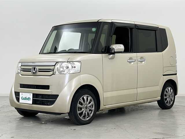 ホンダ Ｎ ＢＯＸ G Lパッケージ 宮城県 2016(平28)年 4.9万km プレミアムアイボリーP 禁煙車/純正SDナビ/・CD.DVD.SD.BT/フルセグTV/バックカメラ/両側パワースライドドア/前席シートヒーター/ビルトインETC/純正ドライブレコーダー/プッシュスタート/スマートキー2個/ECONスイッチ/横滑り防止装置/ステアリングスイッチ/社外14インチアルミホイール/純正フロアマット/ロールサンシェード