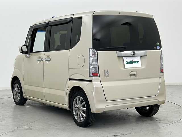 ホンダ Ｎ ＢＯＸ G Lパッケージ 宮城県 2016(平28)年 4.9万km プレミアムアイボリーP 禁煙車/純正SDナビ/・CD.DVD.SD.BT/フルセグTV/バックカメラ/両側パワースライドドア/前席シートヒーター/ビルトインETC/純正ドライブレコーダー/プッシュスタート/スマートキー2個/ECONスイッチ/横滑り防止装置/ステアリングスイッチ/社外14インチアルミホイール/純正フロアマット/ロールサンシェード