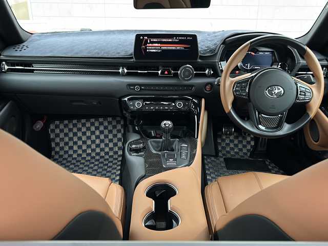 トヨタ スープラ RZ 栃木県 2024(令6)年 1.4万km グレーＭ 純正ナビ/バックカメラ/ＴＶ視聴可/Ｂｌｕｅｔｏｏｔｈ/前後ドラレコ/ＥＴＣ/デジタルインナーミラー/ＪＢＬプレミアムサウンド/レザーシート/パワーシート/シートヒーター/コーナーセンサー/ＬＥＤヘッドライト/カーテシランプ/スペアキー/ABS/横滑り防止機能/盗難防止装置/衝突被害軽減システム