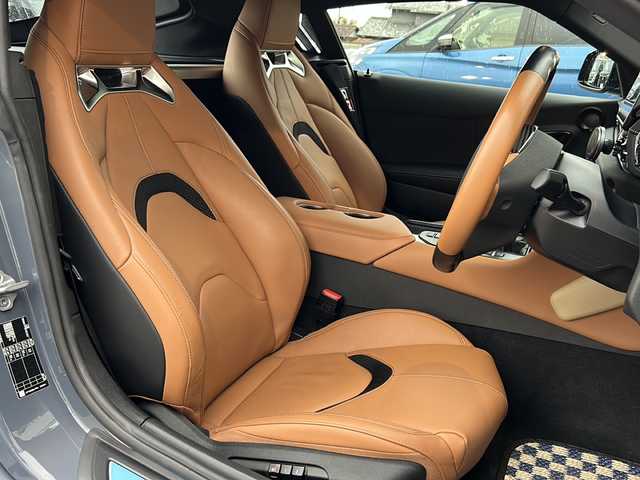 トヨタ スープラ RZ 栃木県 2024(令6)年 1.4万km グレーＭ 純正ナビ/バックカメラ/ＴＶ視聴可/Ｂｌｕｅｔｏｏｔｈ/前後ドラレコ/ＥＴＣ/デジタルインナーミラー/ＪＢＬプレミアムサウンド/レザーシート/パワーシート/シートヒーター/コーナーセンサー/ＬＥＤヘッドライト/カーテシランプ/スペアキー/ABS/横滑り防止機能/盗難防止装置/衝突被害軽減システム