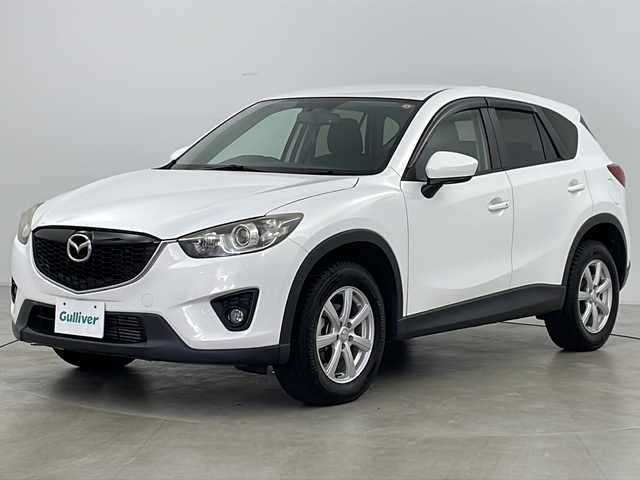 マツダ ＣＸ－５ XD 道央・札幌 2013(平25)年 9.2万km クリスタルホワイトパールマイカ ・4WD/・社外ナビ・ＴＶ・ＣＤ・ＤＶＤ・ＳＤ・ＢＴ/・バックカメラ/・アイドリングストップ/・横滑り防止機能/・AFS/・ステアリングスイッチ/・ETC/・オートライト/・HIDヘッドライト/・スマートキー/・純正エンジンスターター/・純正アルミ夏タイヤセット積込