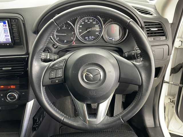 マツダ ＣＸ－５ XD 道央・札幌 2013(平25)年 9.2万km クリスタルホワイトパールマイカ ・4WD/・社外ナビ・ＴＶ・ＣＤ・ＤＶＤ・ＳＤ・ＢＴ/・バックカメラ/・アイドリングストップ/・横滑り防止機能/・AFS/・ステアリングスイッチ/・ETC/・オートライト/・HIDヘッドライト/・スマートキー/・純正エンジンスターター/・純正アルミ夏タイヤセット積込