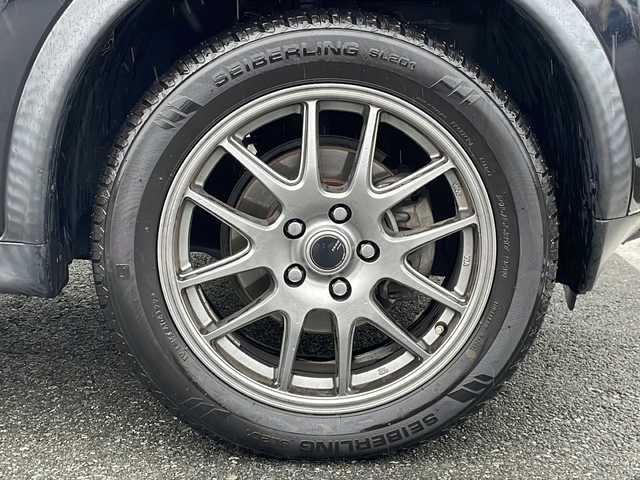 日産 ジューク 15RX タイプV 山形県 2013(平25)年 7.5万km ブラックM 社外ディスプレイオーディオ/（DVD/CD/BT/AUX）/バックカメラ/ETC/スマートキー/ドアバイザー/電動格納ミラー/社外17インチAW/プッシュスタート/オートライト/フォグランプ