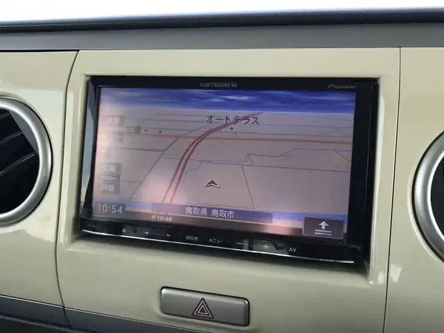 スズキ ラパン G 鳥取県 2013(平25)年 6.3万km パールホワイト 社外ナビ/ワンセグ/CD/プッシュエンジンスタート/ハロゲンヘッドライト/純正ホイールキャップ/アイドリングストップ/スマートキー/スペアキー/ドバイザー/フロアマット