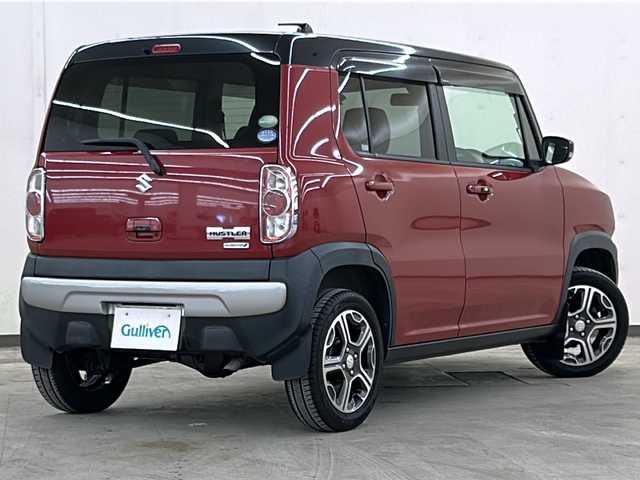 スズキ ハスラー X ターボ 道央・札幌 2014(平26)年 3.8万km フェニックスレッドパール/ブルーイッシュブラックパール /4WD//寒冷地仕様//衝突被害軽減システム//横滑り防止装置//ダウンヒルアシスト//オートエアコン//フォグライト//オートライト//シートヒーター（運転席）//ミラーヒーター//純正エンジンスターター//スペアキー1本