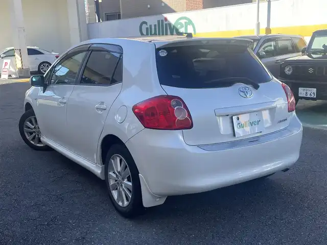 トヨタ オーリス 180G Sパッケージ 静岡県 2006(平18)年 6.4万km ホワイトパールクリスタルシャイン 社外ナビ/フルセグTV/DVD/CD/バックカメラ/ETC/HIDヘッドライト/純正16インチAW/スマートキー×2/保証書/取扱説明書/ナビ取扱説明書/H21/23/24/26/27/28/29/30/　　R1/3/5点検記録簿有