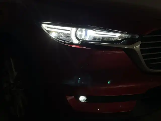 マツダ ＣＸ－８ XD プロアクティブ Sパッケージ 群馬県 2020(令2)年 3.3万km ソウルレッドクリスタルM マツダコネクト8インチナビ/・AM/FM/CD/DVD/フルセグTV/・Bluetooth/AppleCarPlay/AndroidAuto/360度ビューモニター/ブラック本革シート/・前席パワーシート/シートヒーター/シートベンチレーション/・2列目左右シートヒーター/ステアリングヒーター/アドバンスドスマートシティブレーキサポート/スマートブレーキサポート/レーンキープアシストシステム/レーダークルーズコントロール/ブラインドスポットモニタリング/アダプティブLEDヘッドランプ/前後ドライブレコーダー/ルーフレール
