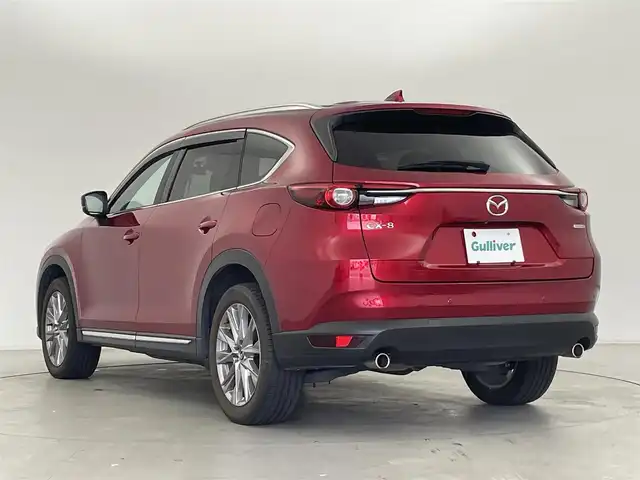 マツダ ＣＸ－８ XD プロアクティブ Sパッケージ 群馬県 2020(令2)年 3.3万km ソウルレッドクリスタルM マツダコネクト8インチナビ/・AM/FM/CD/DVD/フルセグTV/・Bluetooth/AppleCarPlay/AndroidAuto/360度ビューモニター/ブラック本革シート/・前席パワーシート/シートヒーター/シートベンチレーション/・2列目左右シートヒーター/ステアリングヒーター/アドバンスドスマートシティブレーキサポート/スマートブレーキサポート/レーンキープアシストシステム/レーダークルーズコントロール/ブラインドスポットモニタリング/アダプティブLEDヘッドランプ/前後ドライブレコーダー/ルーフレール