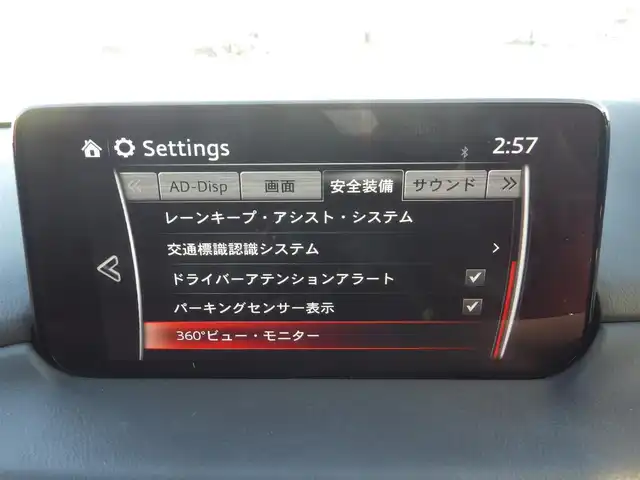 マツダ ＣＸ－８ XD プロアクティブ Sパッケージ 千葉県 2020(令2)年 3.3万km ソウルレッドクリスタルM 225/55R19/マツダコネクト8インチナビ/・AM/FM/CD/DVD/フルセグTV/・Bluetooth/AppleCarPlay/AndroidAuto/360度ビューモニター/ブラック本革シート/・前席パワーシート/シートヒーター/シートベンチレーション/・2列目左右シートヒーター/ステアリングヒーター/アドバンスドスマートシティブレーキサポート/スマートブレーキサポート/レーンキープアシストシステム/レーダークルーズコントロール/ブラインドスポットモニタリング/アダプティブLEDヘッドランプ/前後ドライブレコーダー/ルーフレール